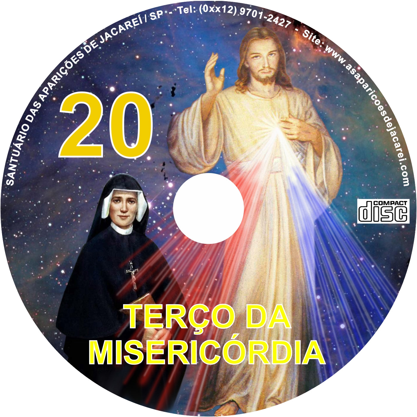 CD Terço da Misericórdia 20 CD Terço da Misericórdia 20